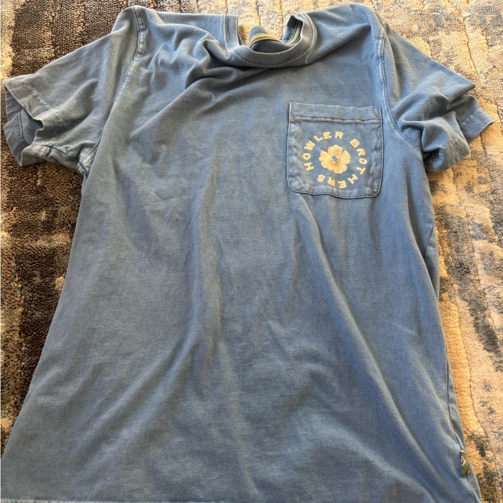 Howler Brothers Blue Short Sleeve Tee Size Small